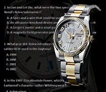 Rolex Trivia Challenge 